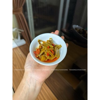 Rau giòn ngâm ớt Hà Nam