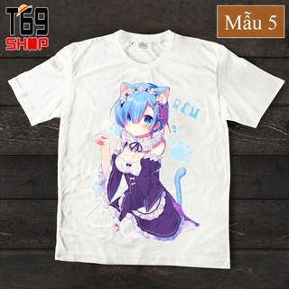 Áo thun anime Re: Zero (Có nhiều mẫu)