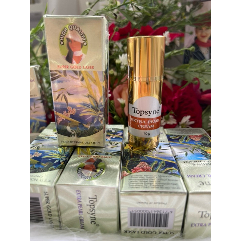 Topsyne Extra Pearl Cream Vitamin E Inovative Formula Authentic 🇺🇸