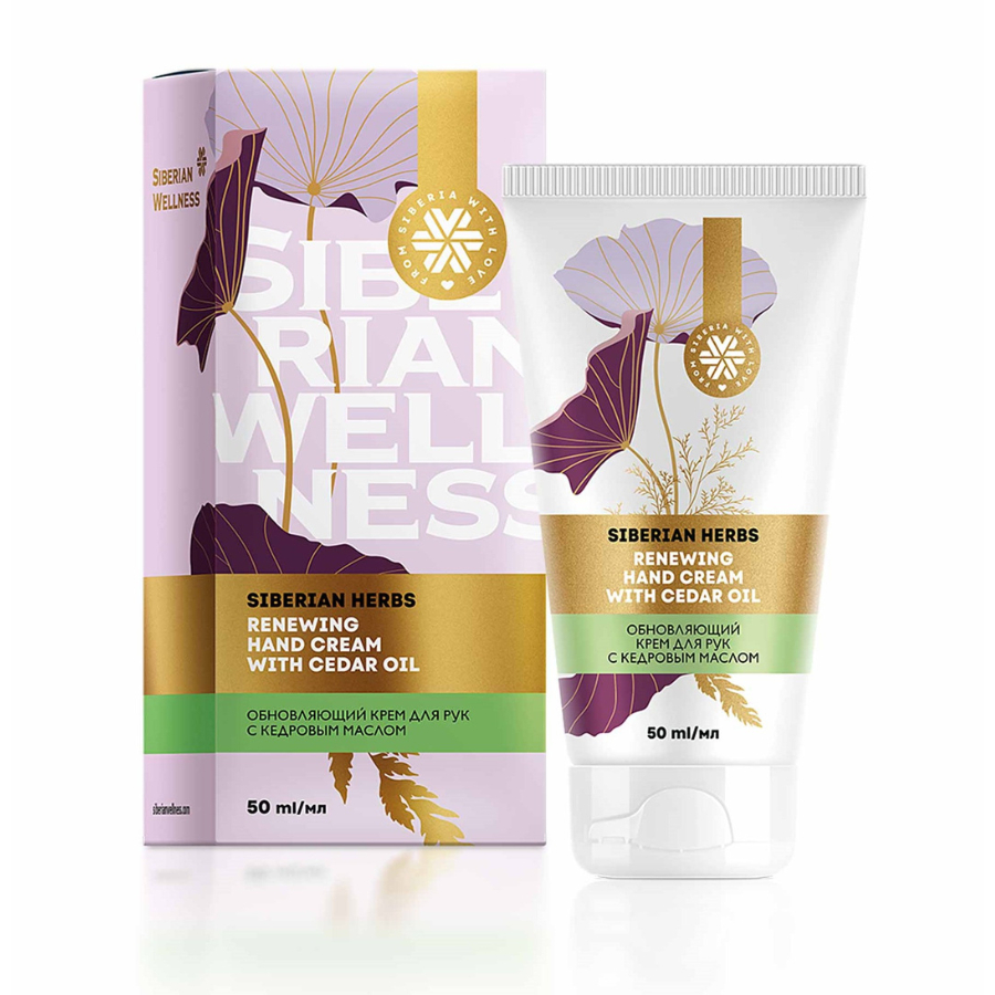 [ 421686 ] Kem Dưỡng Da Tay đậu xanh Siberian Renewing Hand Cream With Cedar Oil – 50ml/tuýp