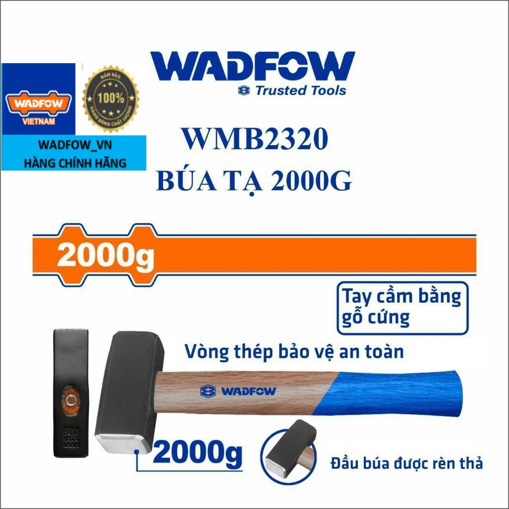 WADFOW - WMB2320Búa tạ 2000g