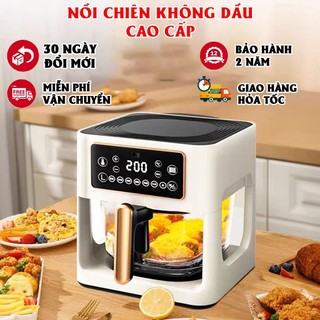  Nồi chiên không dầu SHENHUA lồng kính xuyên thấu chiên đều 360 độ - BẢO HÀNH 2 NĂM 