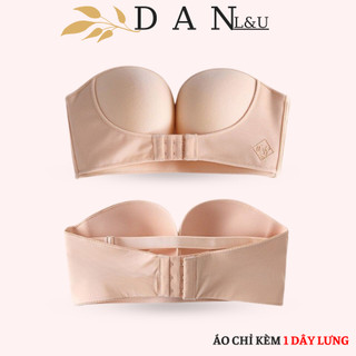 Áo Ngực Không Dây Không Gọng Nâng Ngực Chống Tuột Cài Trước Siêu Quyến Rũ DAN L&U A336