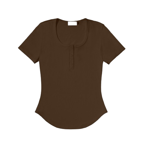 [Choice] Áo Thun Dáng Ôm HT26 Cổ Bấm Cúc Vải Mềm Mịn, Co Giãn Cao | BigBuy360 - bigbuy360.vn