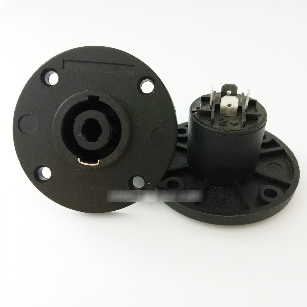 2 JACK CẮM LOA SPEAKON CÁI MẪU TRÒN