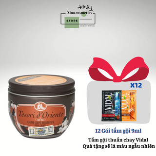 Kem Dưỡng Thể Lưu Hương Nước Hoa Ý Tesori D'Oriente  Dưỡng Trắng Da 300ml