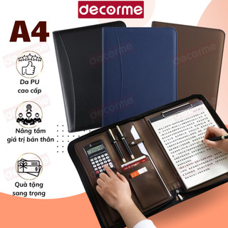 Sổ Doanh Nhân Da Khóa Kéo Kèm Máy Tính, tờ giấy note, giấy nhớ pastel gradient DecorMe