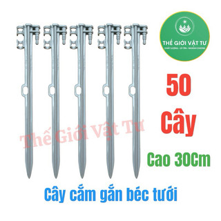 50 cây cắm gắn béc bọ tưới gốc cao 30cm dùng kết nối béc tưới trong hệ thống tưới tự động