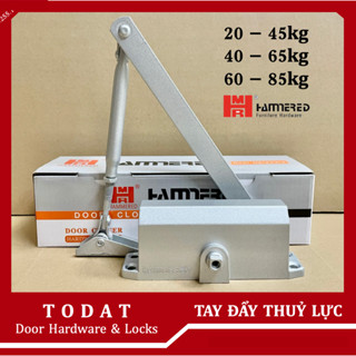 [Hammered] Tay Co Thuỷ Lực/ Tay Đẩy Hơi - Commercial Heavy Duty Door Closer