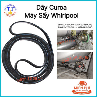 Dây curoa máy sấy whirlpool model : 3lwed4705fw - 3lwed4815fw