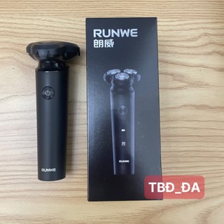 Máy cạo râu 3 lưỡi hãng RUNWE RS210,pin lâu sạc Type-C