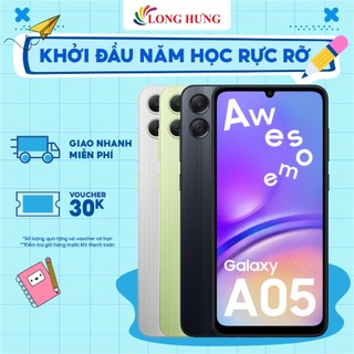 Điện thoại Samsung Galaxy A05 - Hàng chính hãng