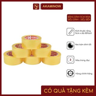 Băng dính 5cm 80ya siêu dính - siêu bền