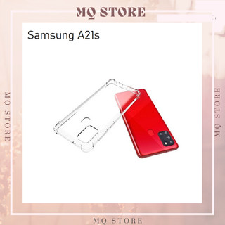 Ốp lưng Samsung A21s dẻo trong TPU chống sốc 4 góc cạnh