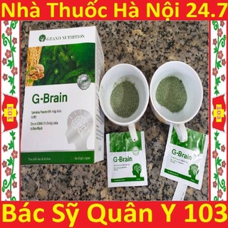 Cốm phát triển trí não g-brain 1 gói lẻ dùng thử