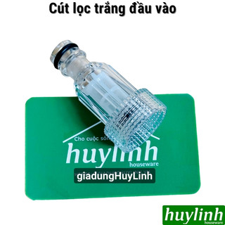 Khớp - Cút nước trắng đầu vào Máy Bơm Rửa Xe Áp Lực - phù hợp 99% máy rửa xe trên thị trường