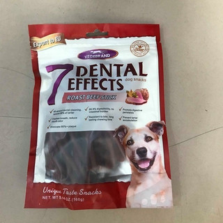 Đồ thưởng cho chó, xương gặm sạch răng dental 7
