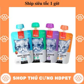 Súp thưởng wanpy nắp vặn cho mèo gói 90g- Wanpy nắp vặn