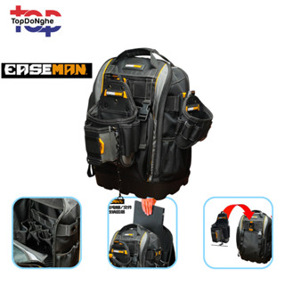  Balo đồ nghề EASEMAN cao cấp Balo đựng đồ nghề cơ khí sửa chữa điện nước camera thạch cao đế nhựa chống thấm nước 