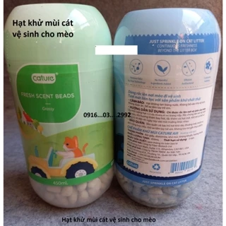 Hạt khử mùi cát vệ sinh cho mèo