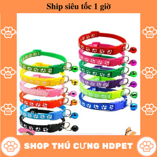 Vòng cổ cho thú cưng có chuông gắn- HDPET