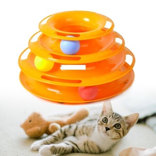 Đồ chơi cho mèo - Đồ chơi 3 tầng