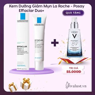 [Chính Hãng] Kem Dưỡng La Roche-Posay EFFACLAR DUO+ (40ml) - Giảm Mụn, Ngừa Thâm, Thông Thoáng Lỗ Chân Lông