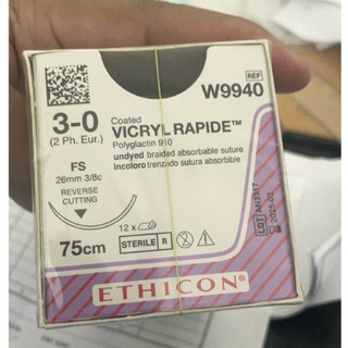 Chỉ khâu phẫu thuật Vicryl Rapid 3.0