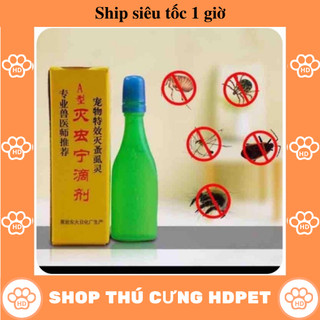 Thuốc nhỏ gáy chó mèo trị ve rận
