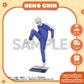 [TẶNG KÈM SLEEVES] Standee nhựa đế đứng Bluelock ver sự kiện triển lãm Fukuoka