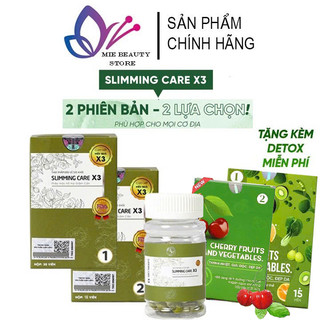 Trà Thảo Mộc Giảm Cân Slimming Care X3 30 Viên Giúp Đào Thải Mỡ Thừa, Giảm Cân Nhanh Chóng