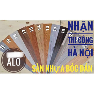 Sàn Nhựa Vân Gỗ Bóc Dán 2MM thế hệ mới