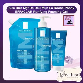 Sữa Rửa Mặt Da Dầu Mụn La Roche-Posay EFFACLAR Purifying Foaming Gel 50ml-200ml-400ml