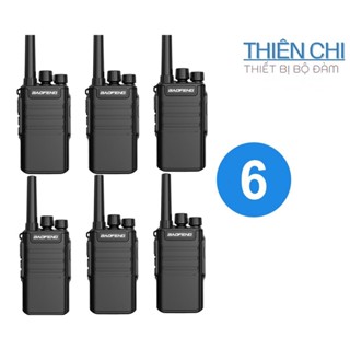  Bộ 06 Máy bộ đàm Baofeng V8 Siêu Nhỏ Mini Bảo Hành 1 Năm 