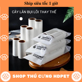 Cây lăn bụi quần áo, chăn màn, lông chó mèo - sử dụng lõi giấy dạng xé từng lớp