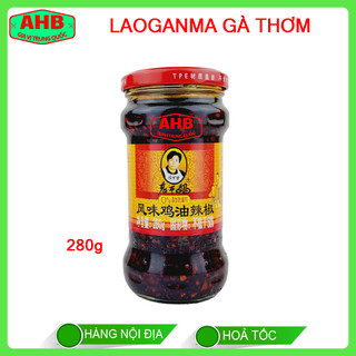 Ớt Chưng Dầu Laoganma Gà Cay 280g⚡️⚡️Freeship⚡️⚡️ nội địa TQ