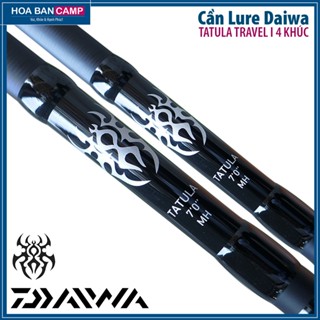 Cần Lure Daiwa Tatula Travel Ι 4 Khúc - Fuji Alconite Ring, Blank SVF & X45, Cần Du Lịch