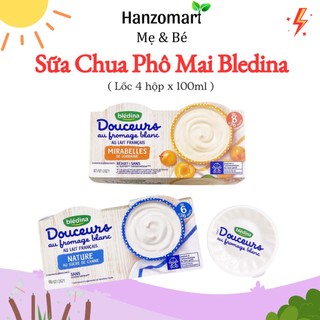 Sữa chua phô mai Bledina Pháp cho bé ăn dặm