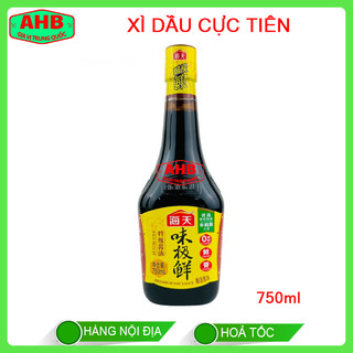 Xì dầu cực tiên hải thiên 750ml