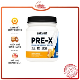  NUTRICOST PRE WORKOUT COMPLEX 60 SER | Tăng Sức Mạnh Tỉnh Táo Và Nâng Cao Hiệu Suất Tập Luyện 