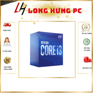Cpu intel core i3 genth 10, i3 10100f, i3 10100 nof , tray new không fan bh 36th