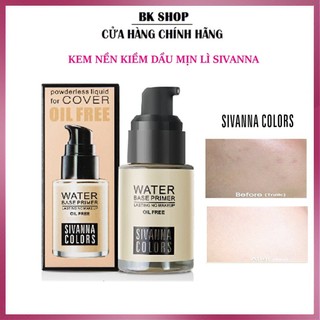 [Sivanna] Kem Nền Kiềm Dầu Mịn Lì Sivanna Water Base Primer HF559 - BK Shop