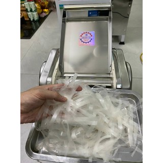 Máy cắt bánh tráng, máy cán căt sợi bánh tráng chạy điện