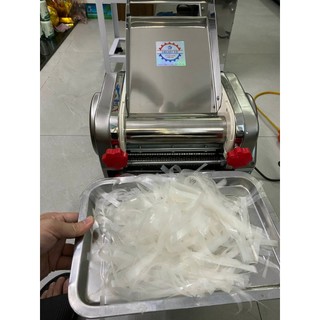 Máy cắt bánh tráng, máy cán căt sợi bánh tráng chạy điện