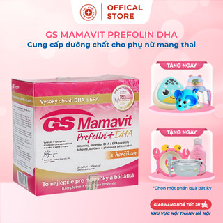 GS Mamavit Prefolin Prefolin + DHA + EPA - Cung Cấp Dưỡng Chất Cho Phụ Nữ Mang Thai Và Cho Con Bú