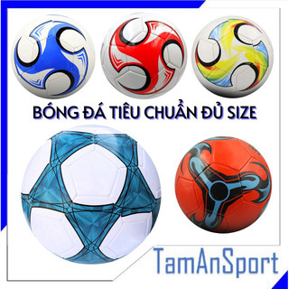 Bóng Đá Số 3 4 5, Trái Banh Da PU Cao Cấp Đủ Size Trẻ Em Người Lớn Thi Đấu Sân Cỏ Nhân Tạo&Tự Nhiên