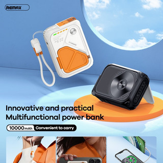 Cốc sạc đa năng kiêm pin sạc dự phòng sạc nhanh 22.5w, hô trợ sạc không dây cho điện thoại remax rpp-116 10.000mah