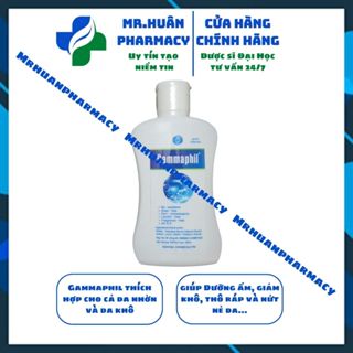 Sữa rửa mặt Gammaphil 150ml - Sữa rửa chuyên dụng thích hợp cho cả da nhờn và da khô