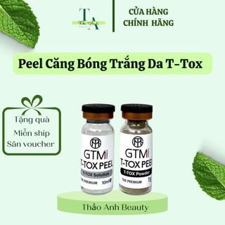  Peel Căng Bóng Trắng Da vi tảo T-Tox GTM Hàn Quốc 