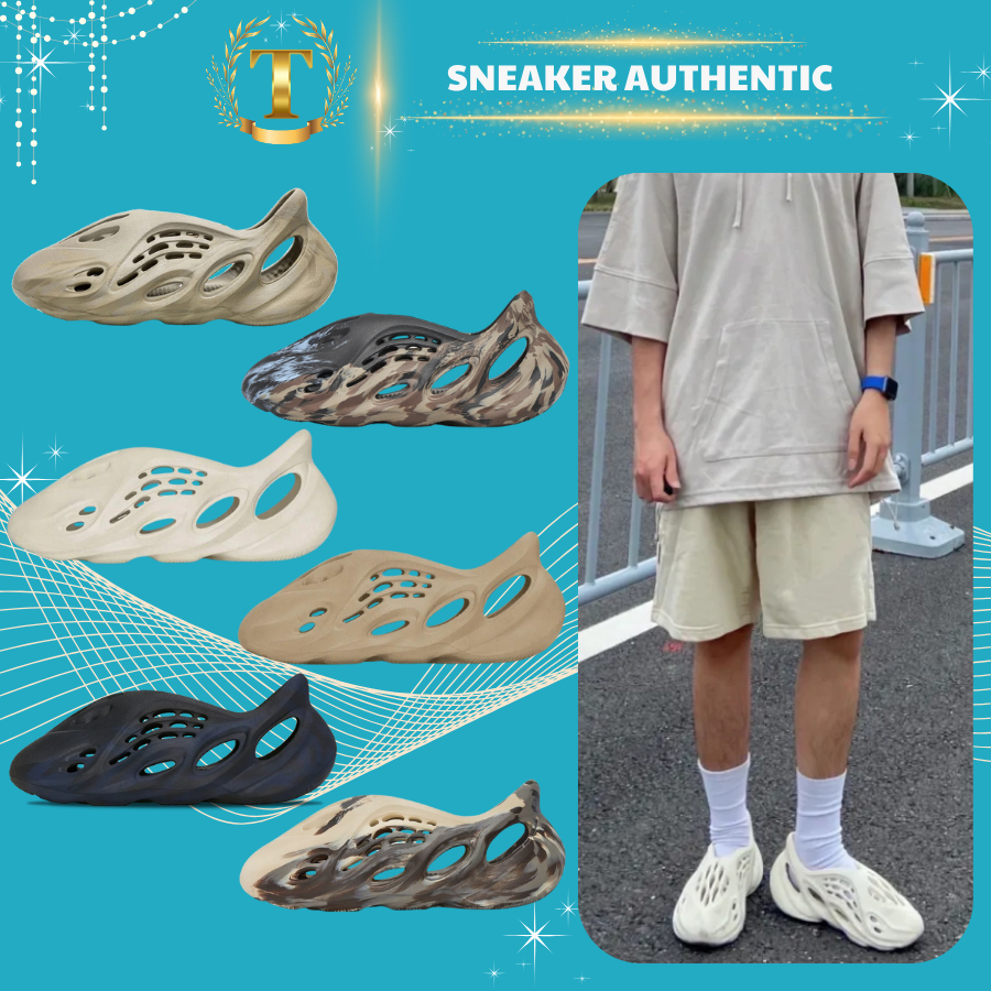 Giày_Adidas Yeezy Foam Runner Đủ Màu Nam Nữ Thời Trang Cực Phong Cách